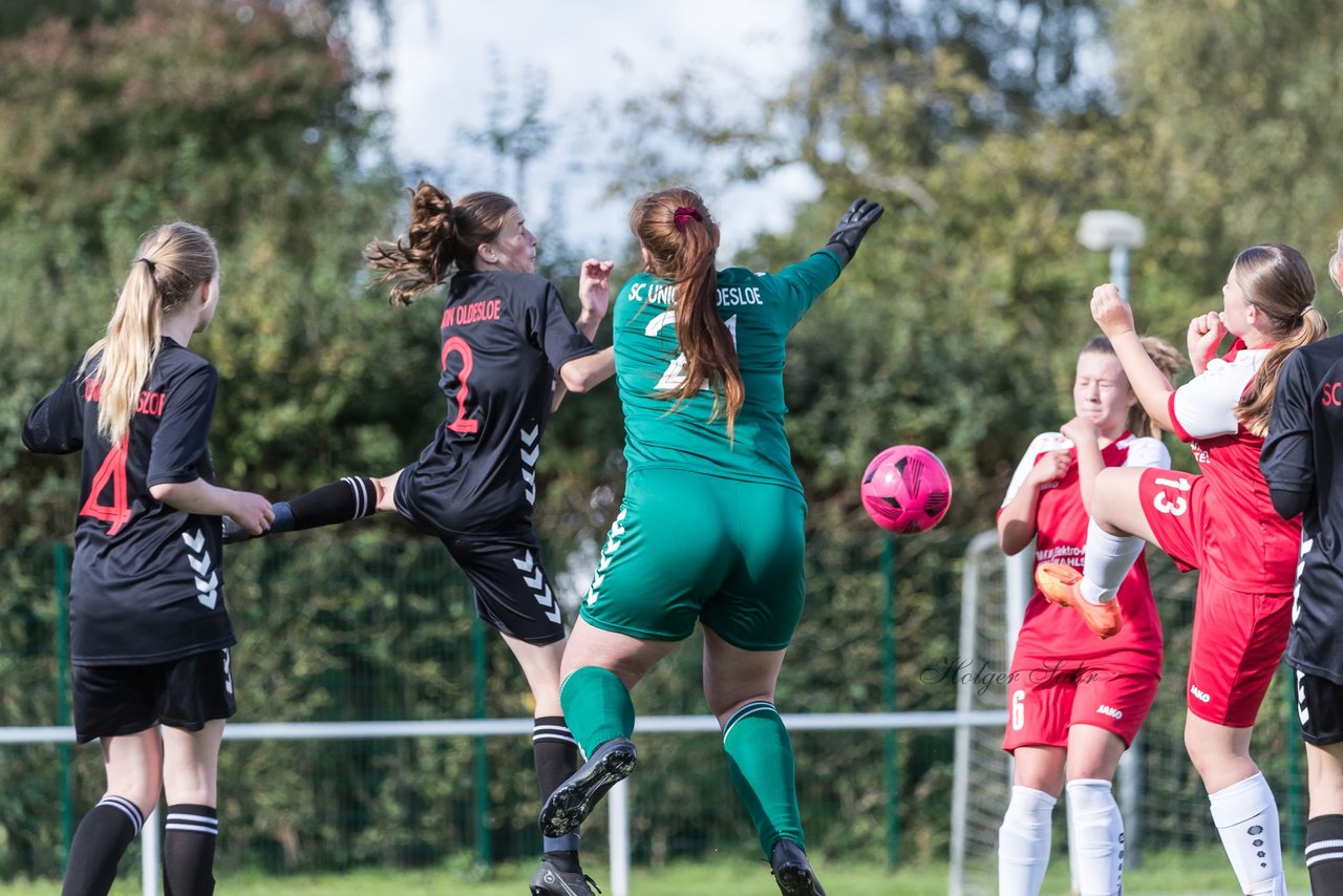 Bild 334 - wBJ SV Wahlstedt - SC Union Oldesloe 2 : Ergebnis: 1:0